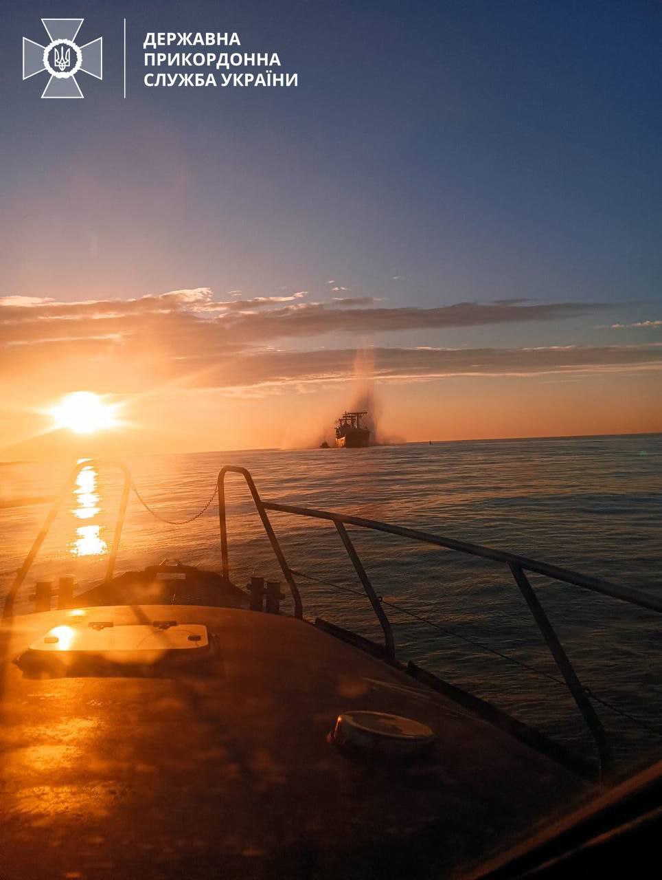 В Черном море на мине подорвалось гражданское судно под флагом Панамы